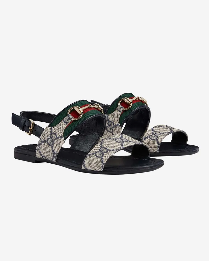 Gucci Boys' Sandals Fabric Black