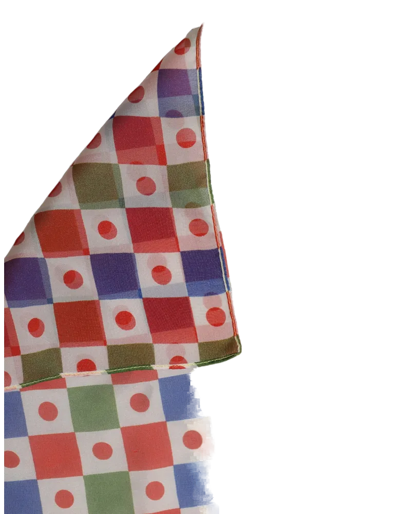 Dolce & Gabbana Carretto Silk Scarf — Multicolor Multicolor