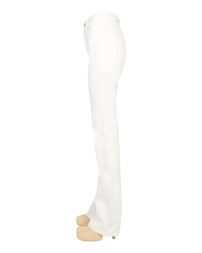 Bottega Veneta Flare Jeans — White White