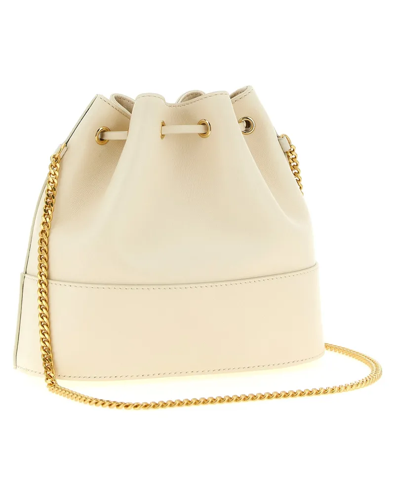 Valentino Garavani Women's White Lamb Leather Crossbody Bag White