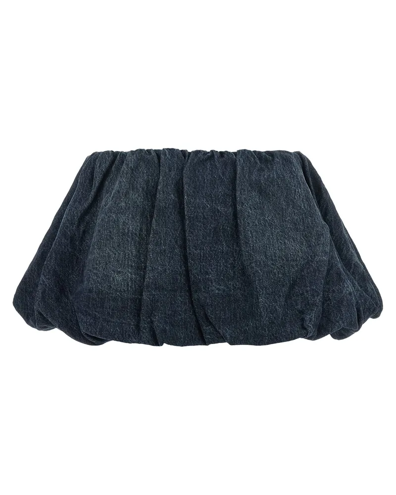 Diesel Balloon Denim Mini Skirt — Navy Navy