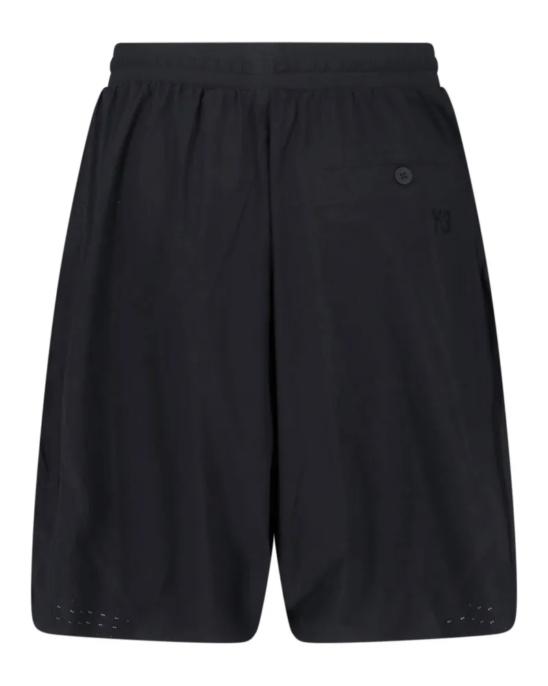 Y-3 Men's Trousers Black Recycled Polyester Black