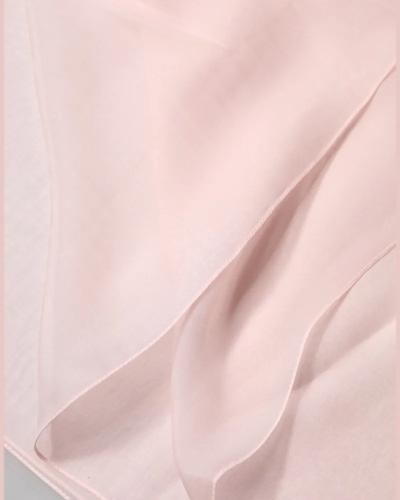 Dolce & Gabbana Men's Light Pink Stole Silk Neck Wrap Shawl Scarf Pink