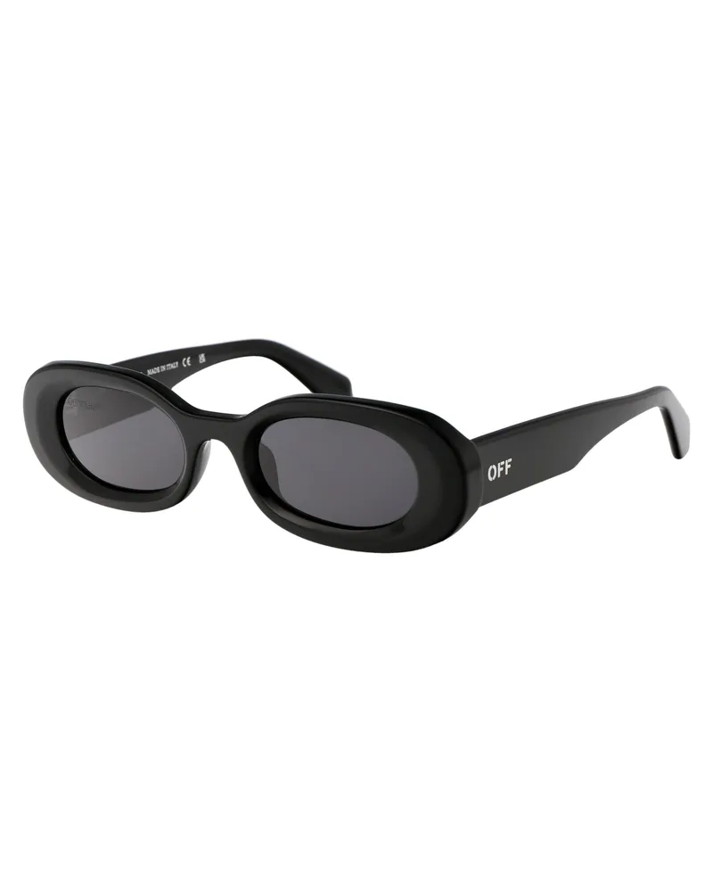 OFF-WHITE OERI087F23PLA001 Sunglasses — Black Black