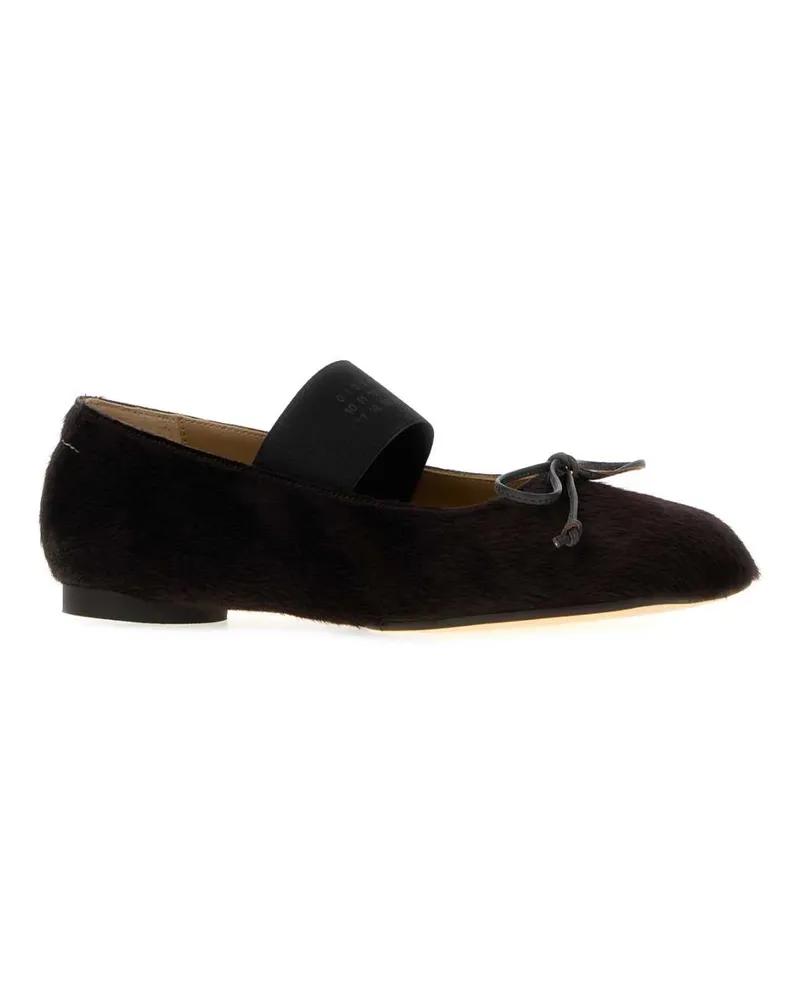 Maison Margiela Shoe Ballerinas — Brown Brown