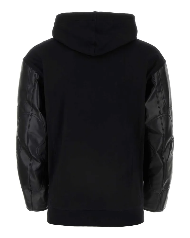 Junya Watanabe Men's Black Cotton  X Patta Sweatshirt Blkxblk Exterior: Felpe Black