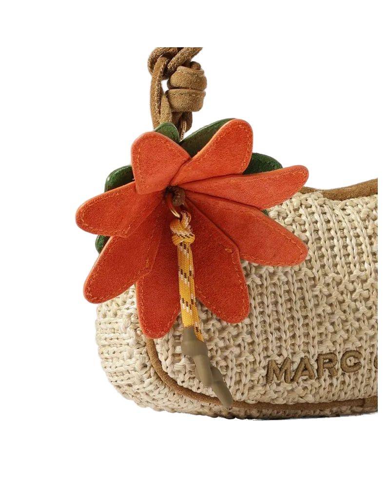 Marc Jacobs Woven Polyethylene Shoulder Bag — Beige Beige