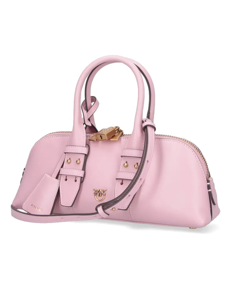 Pinko Women's Bags Pink Leather Pink