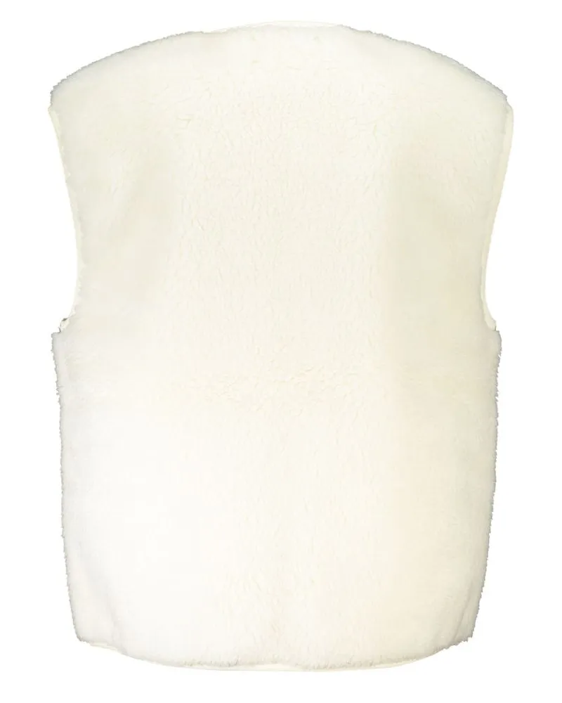 Calvin Klein Quilted Polyester Vest — White White