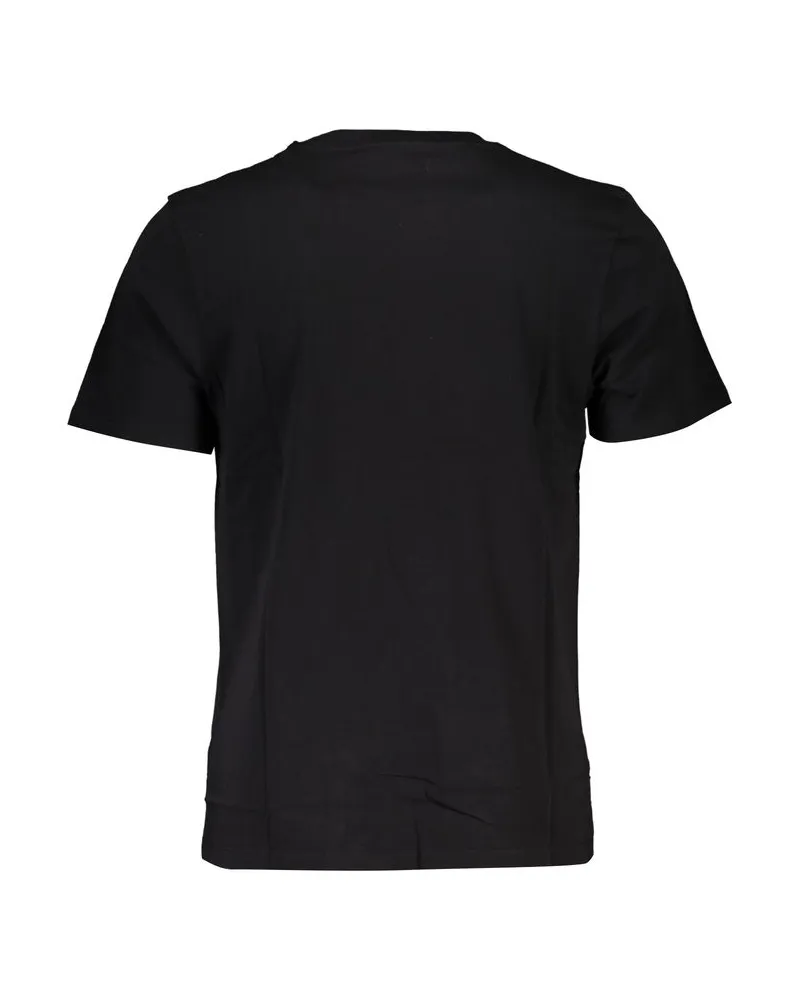 Timberland Logo-Print Organic Cotton T-Shirt — Black Black