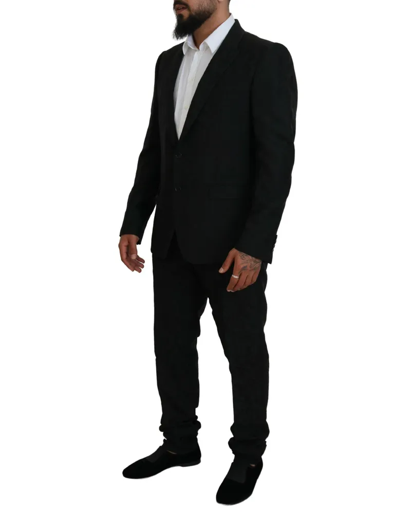 Dolce & Gabbana Martini Pant Suit — Black Black