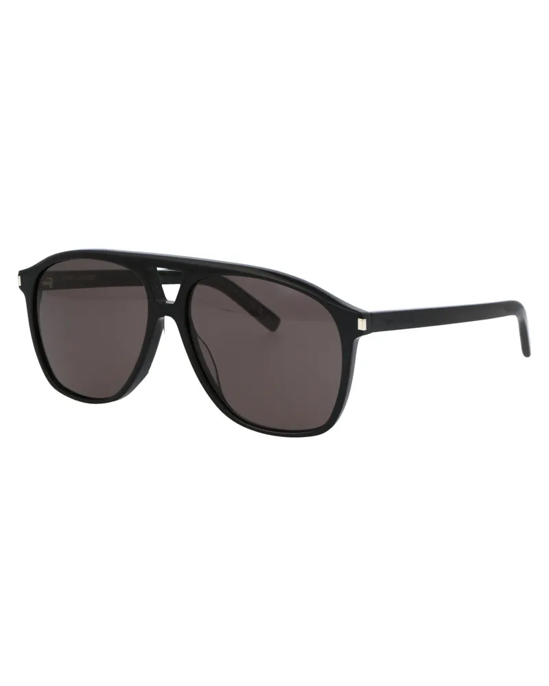 Saint Laurent Women's Sunglasses Sl596 Dune Black Acetate Black-Black-Black Black/black/black Black
