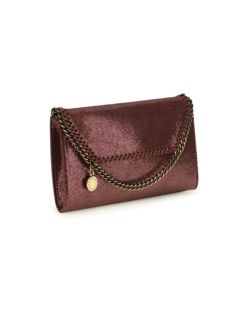 Stella McCartney Falabella Chain Wallet — Bordeaux Bordeaux