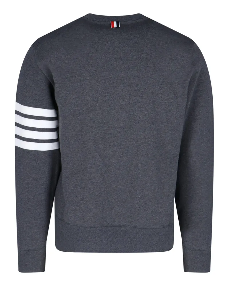 Thom Browne Men's Sweaters Grey Cotton Grey