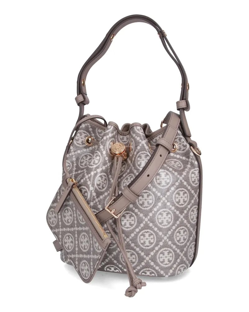 Tory Burch Women's Bags Grey Cotton Gray