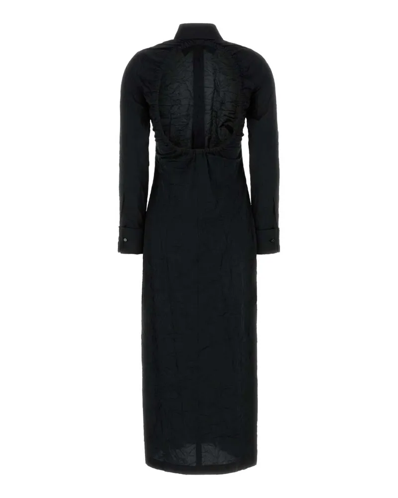 Max Mara Nero Exterior: Cotton Polyester Abiti Dress Black