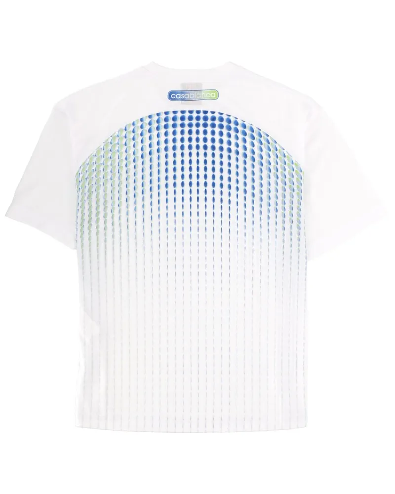 Casablanca Paris Logo Print T-Shirt — White White