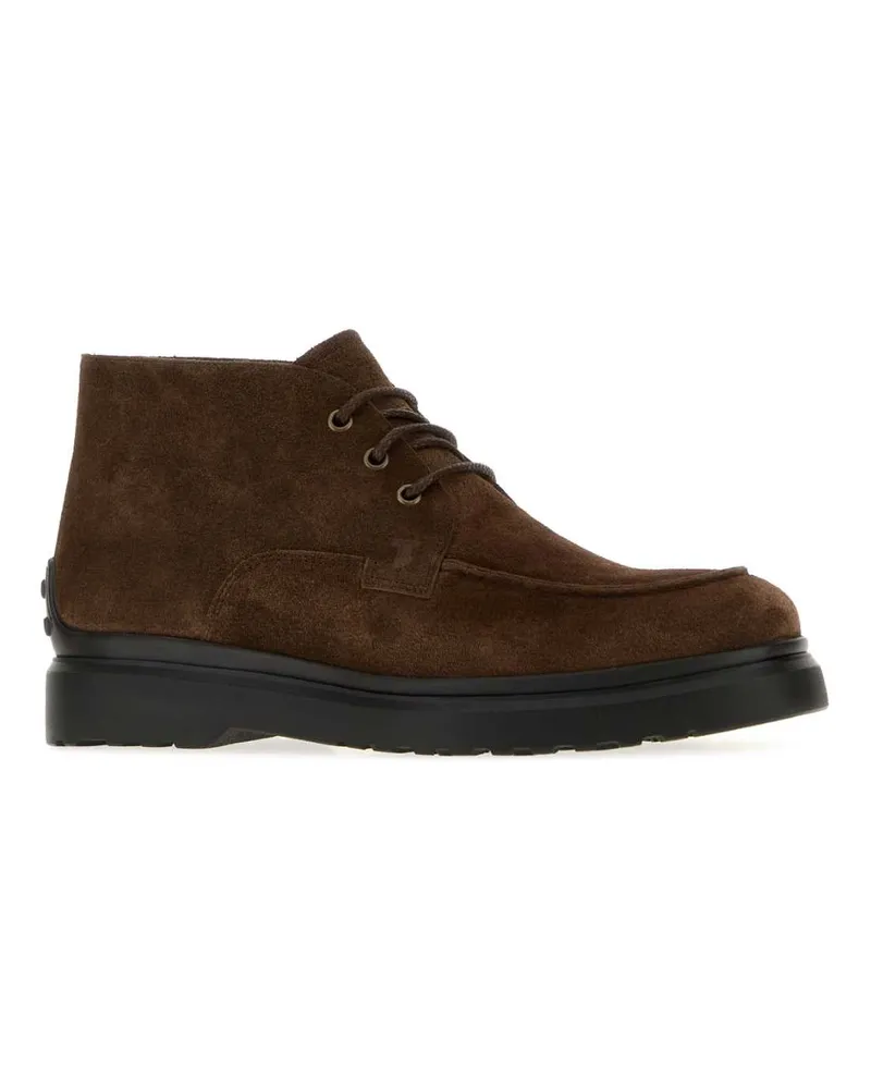 TOD'S Carrarmato Boot — Brown Brown