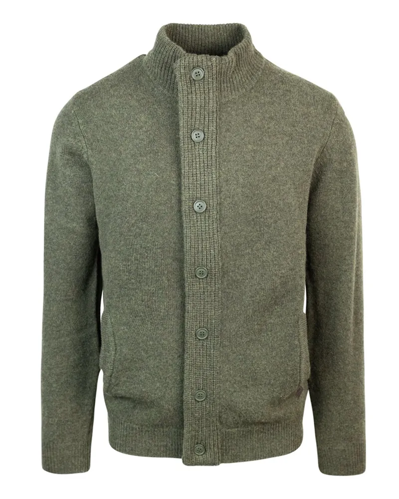 Barbour Sweater — Green Green