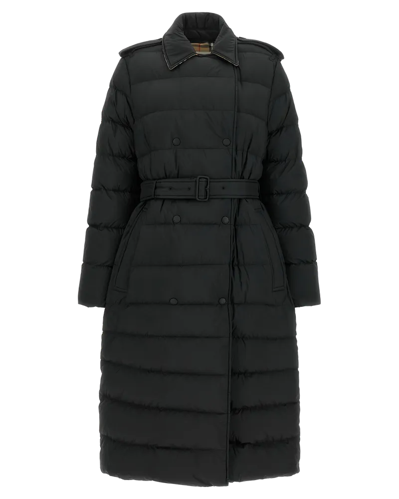 Burberry Quilted Down Jacket — Black Black