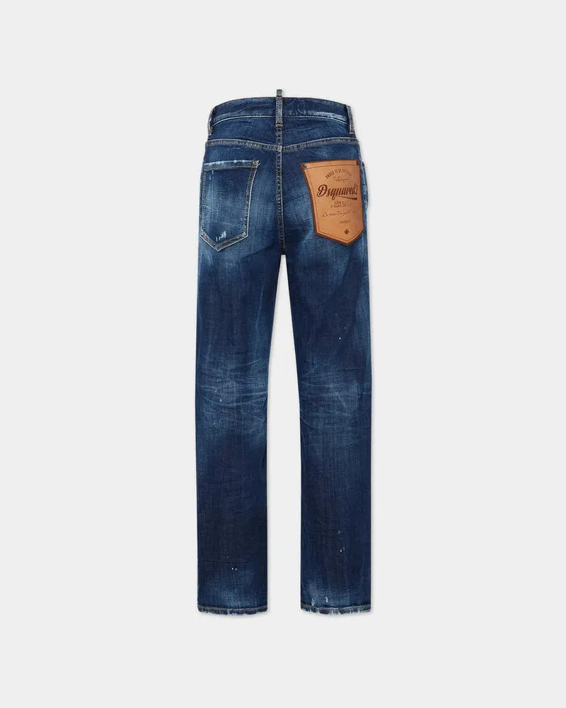 Dsquared2 Distressed Denim Jeans — Blue Blue