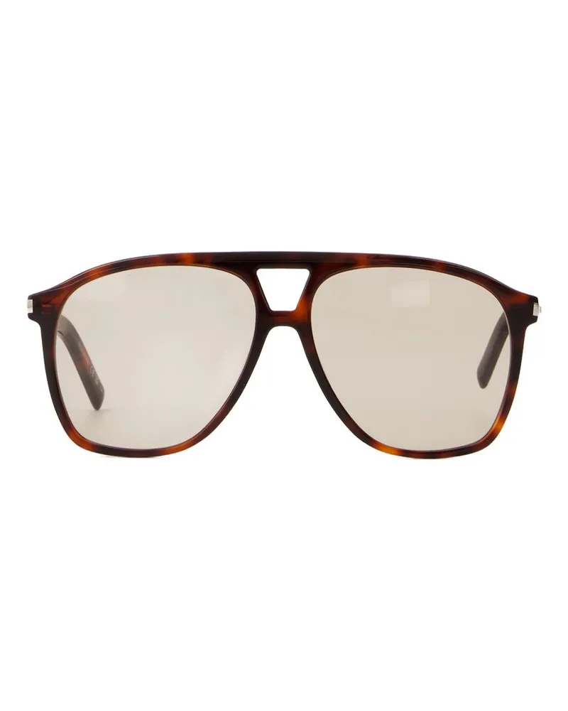 Saint Laurent Women's Sl Sunglasses Brown Acetate Brown