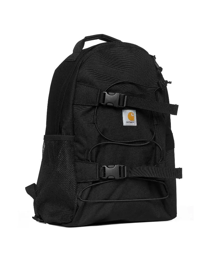 Carhartt WIP Men's Canvas Backpack Kickflip Black Backpacks Black