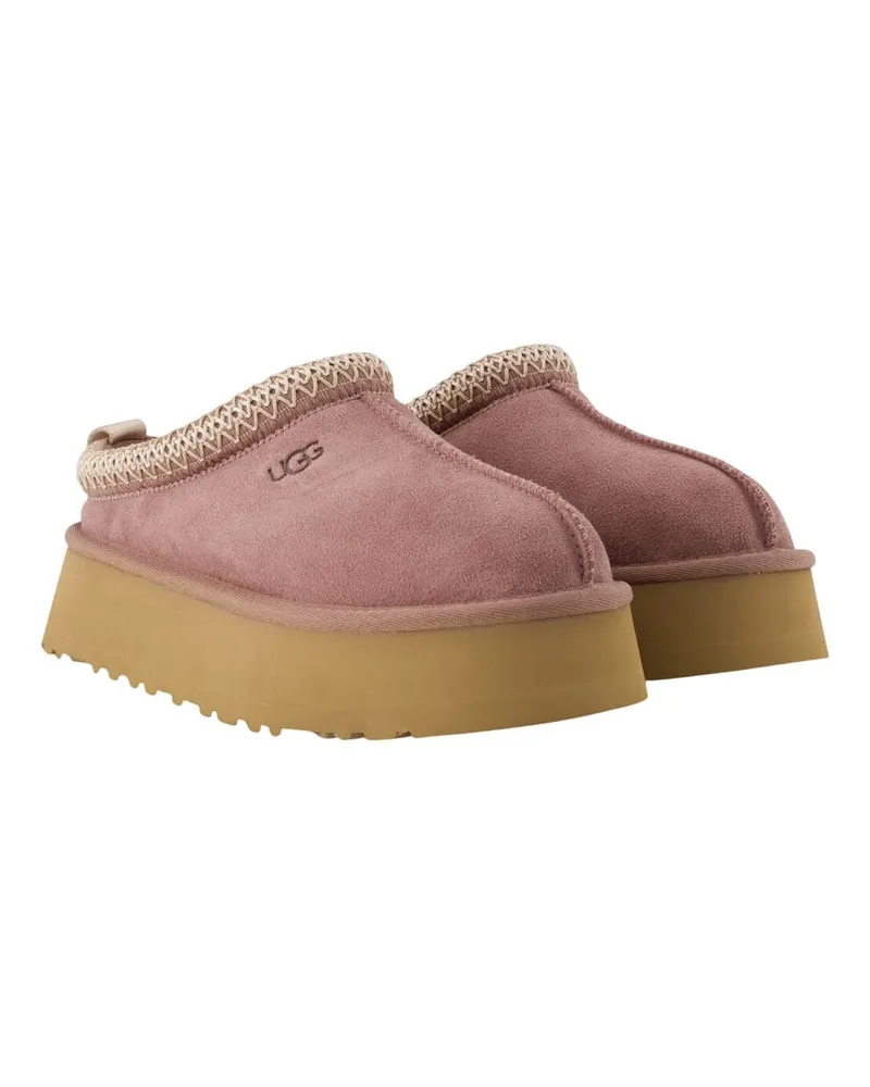 UGG Women's W Tazz Ii Ankle Boots -  Leather Pink Calfskin Shoes Ankle-Boots Pink
