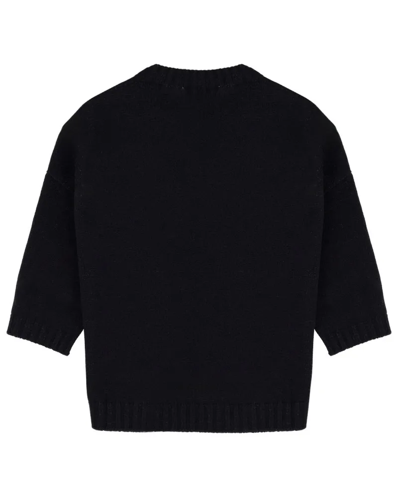 Fabiana Filippi Virgin Wool Blend Sweater — Blue Blue