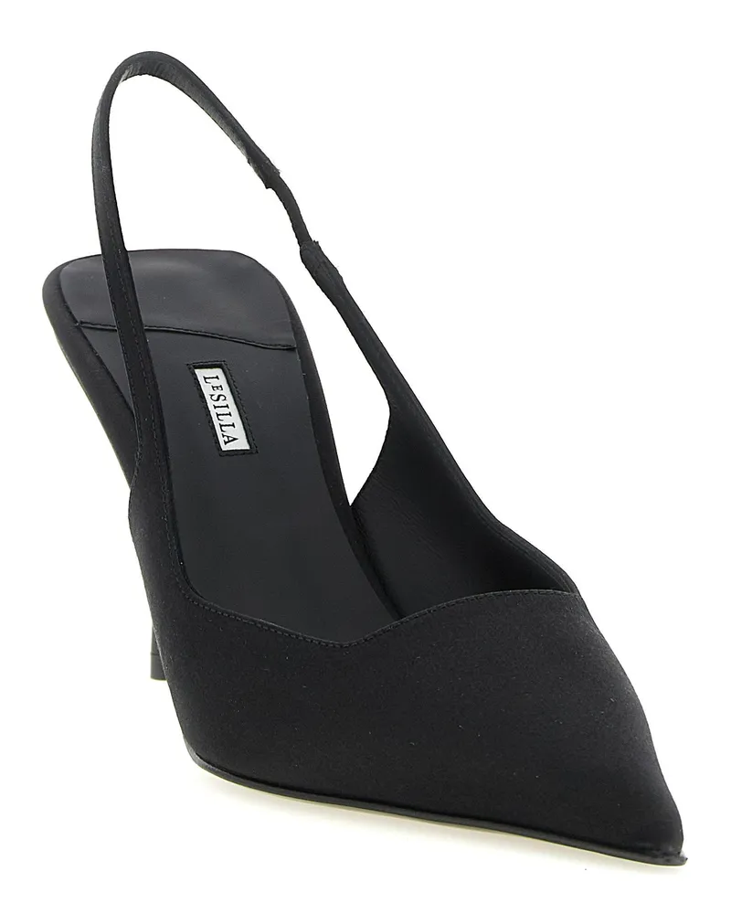 Le Silla Amelia Slingback Heel — Black Black