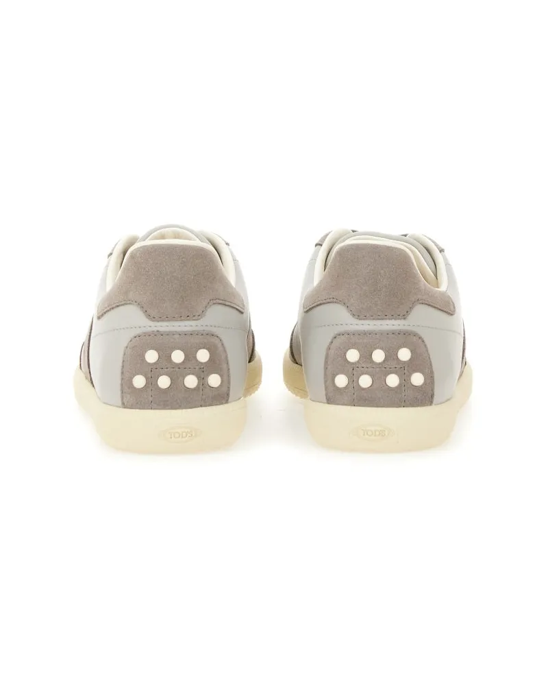 TOD'S Tabs Sneaker — Beige Beige