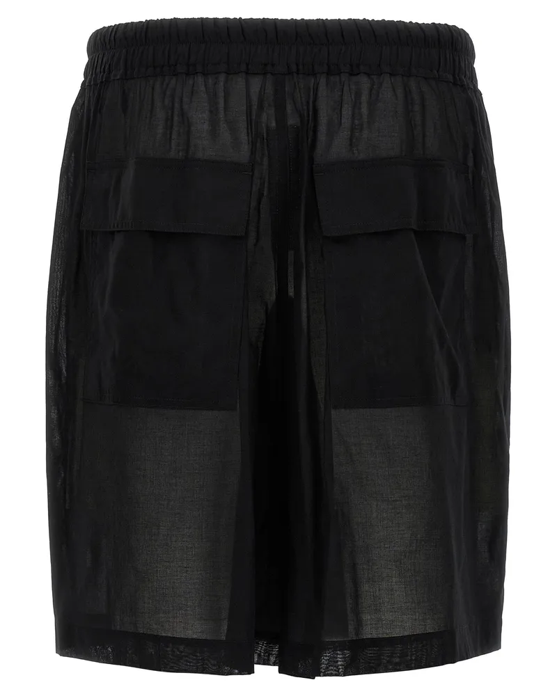 Rick Owens Kiltshorts Bermuda Shorts — Black Black