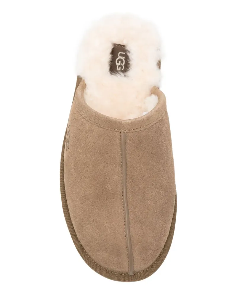 UGG Suede Slippers — Brown Brown