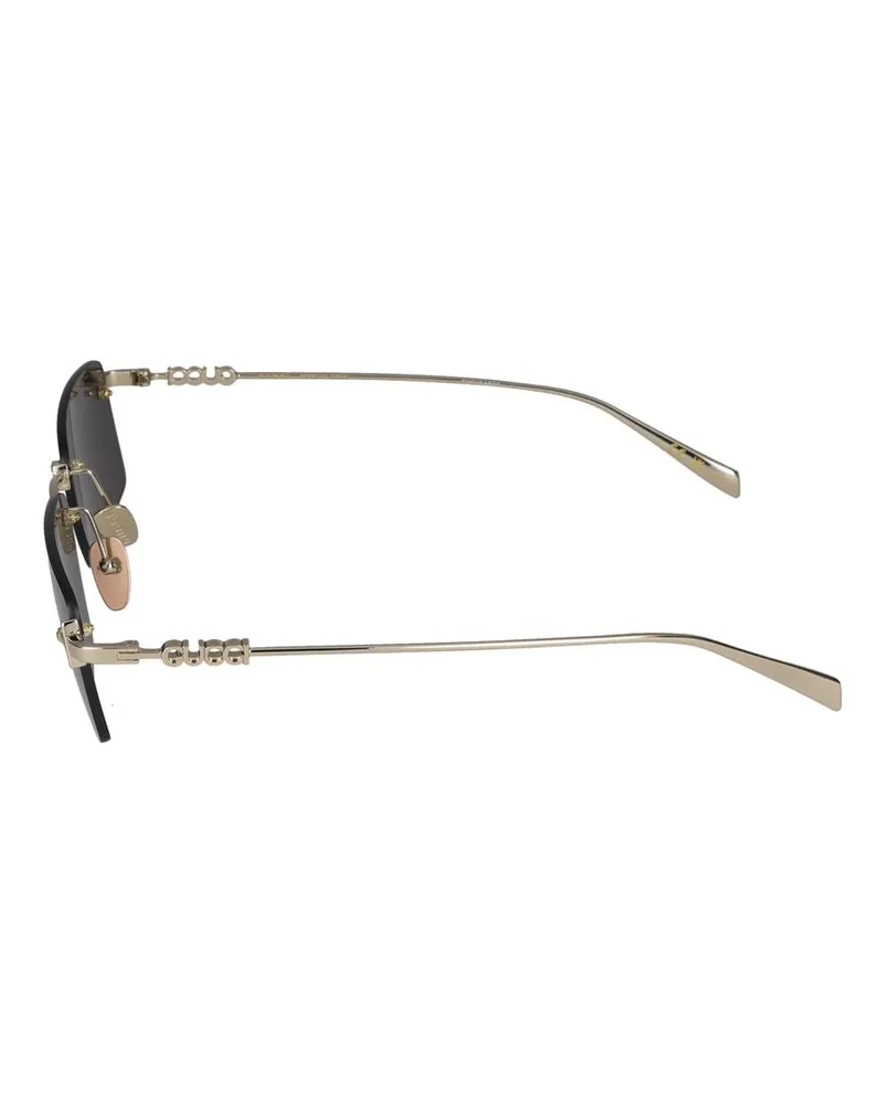 Gucci Men's Sunglasses Gg1941s 001 Gold Grey 16-140 Metal Gold