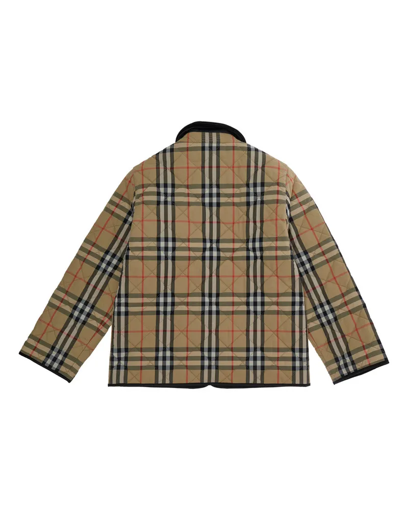 Burberry Boys Jacket Beige Tech Fabric Polyamide Beige