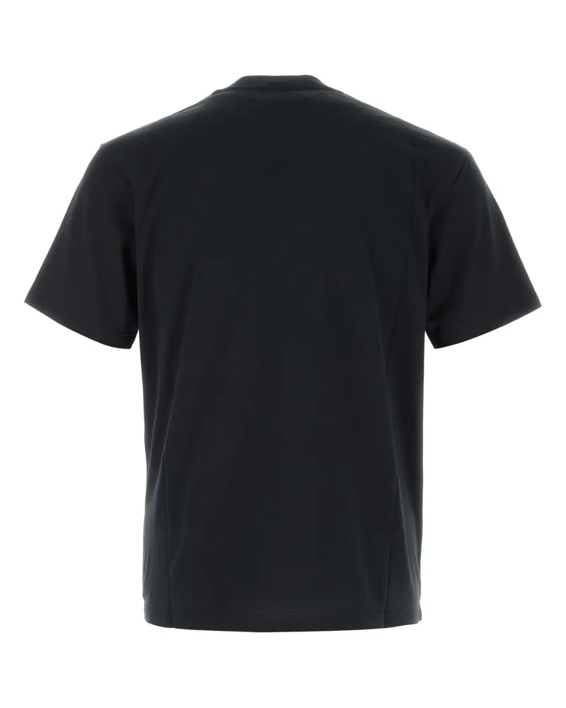 Fendi Men's Black Cotton T-Shirt Nero-Grigio Exterior Nero/grigio Exterior: T-shirts And Polos Black