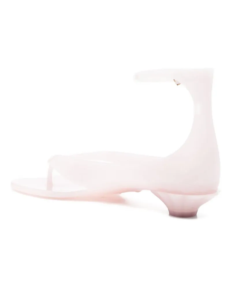 Chloé Jelly Thong Sandals — Pink Pink