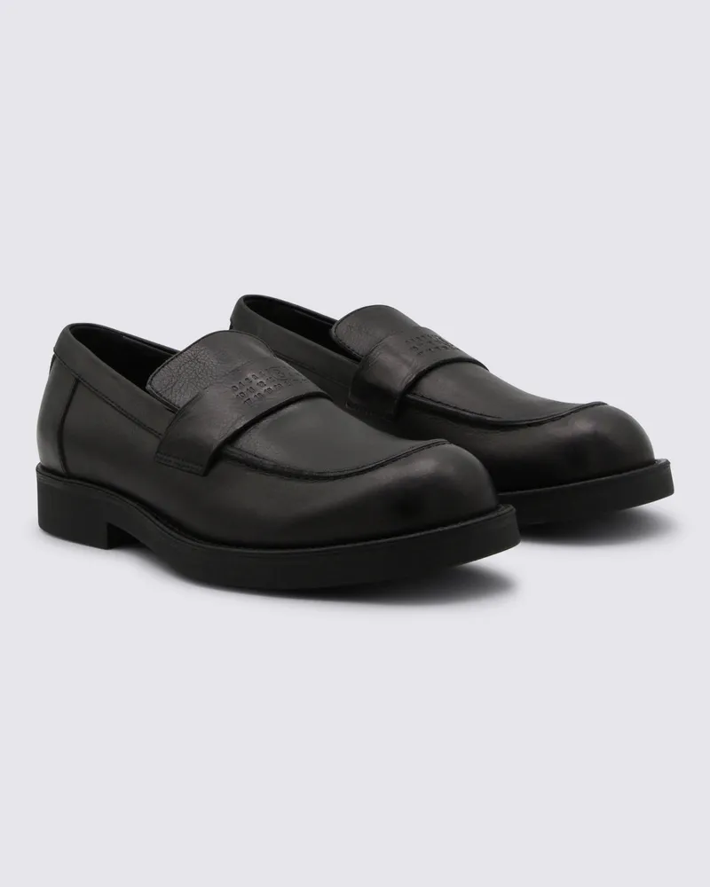 Maison Margiela Men's Flat Shoes Black _cover Le Sole El Black