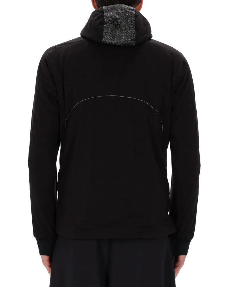 and wander Alpha Air Jacket — Black Black