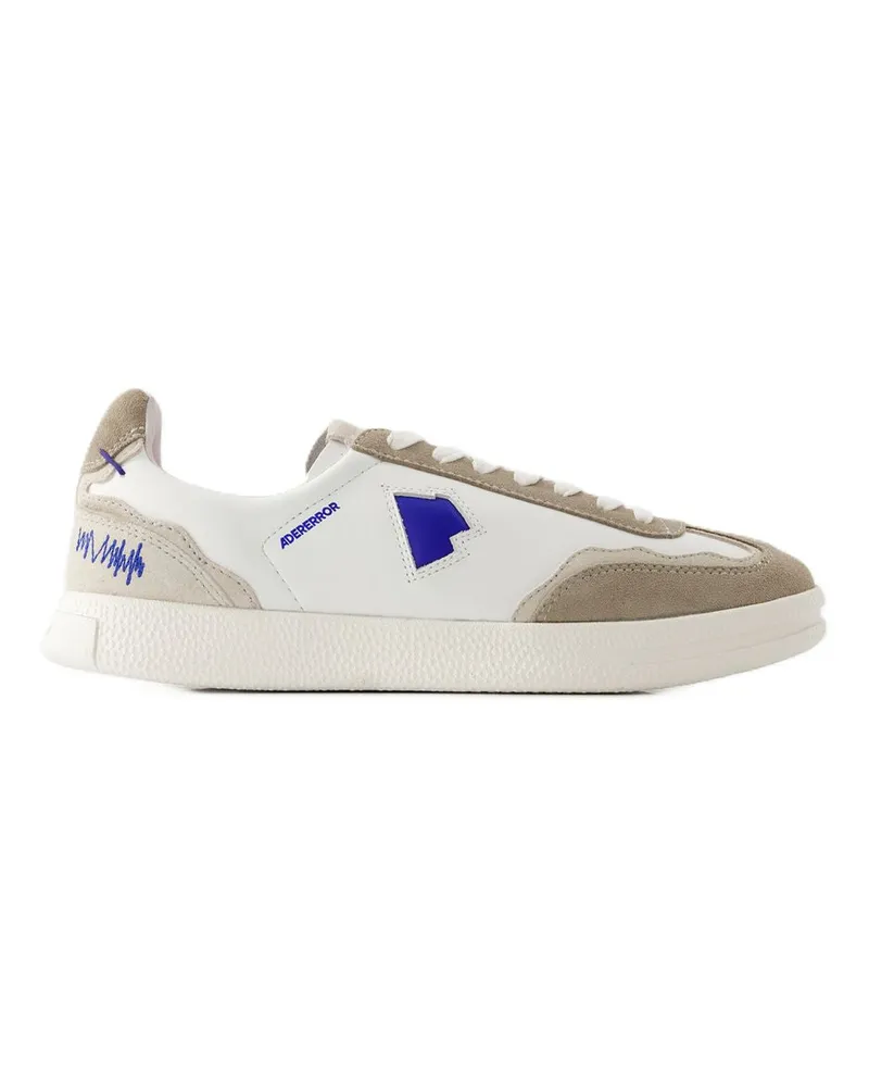 Adererror Men's Leather Mixed-Material Sneaker White White