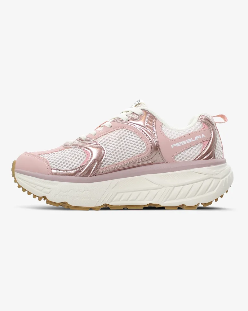 Fessura Women's Dvl 08 Rose-Pink Trail Sneaker Pink