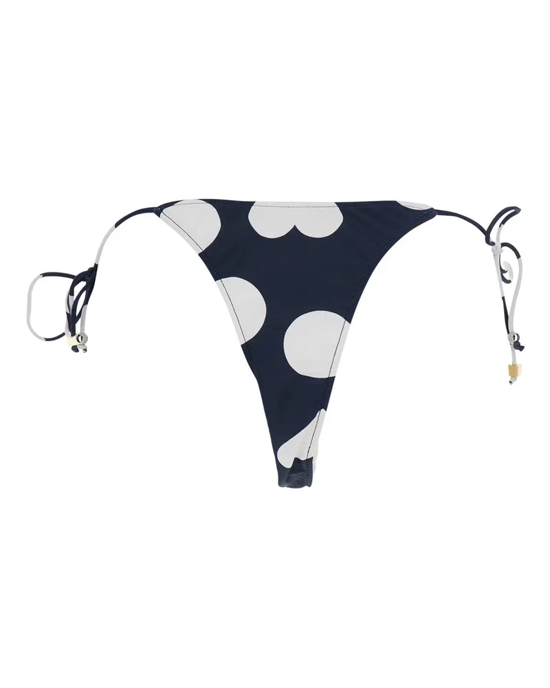 Jacquemus Women's Triangle Bikini Blue Polyamide Swimwear Sea Clothing Navy