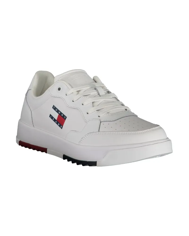 Tommy Hilfiger Colorblock Logo Sneaker — White White