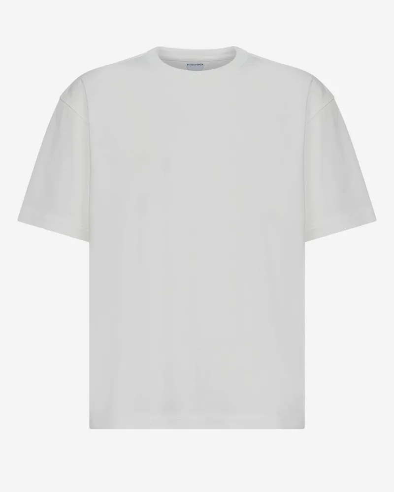 Bottega Veneta Men's T-Shirt White Cotton T-Shirts And Polos White