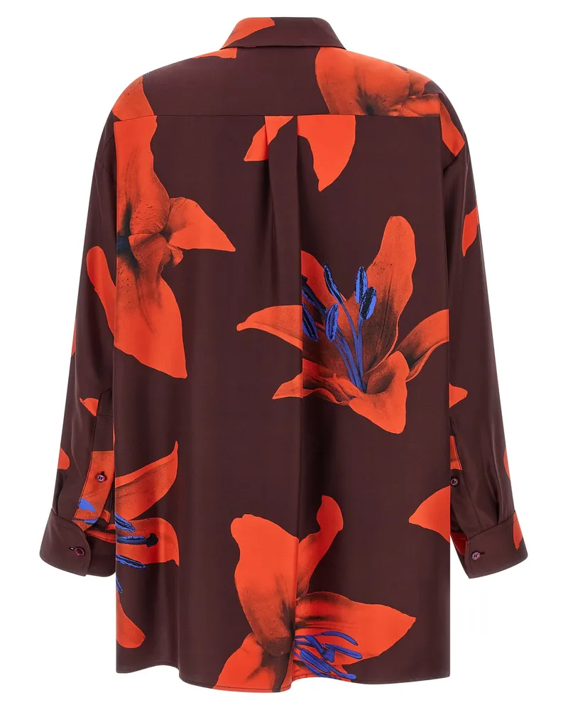 Alexander McQueen Women's Multicolor Silk Blouse Multicolor