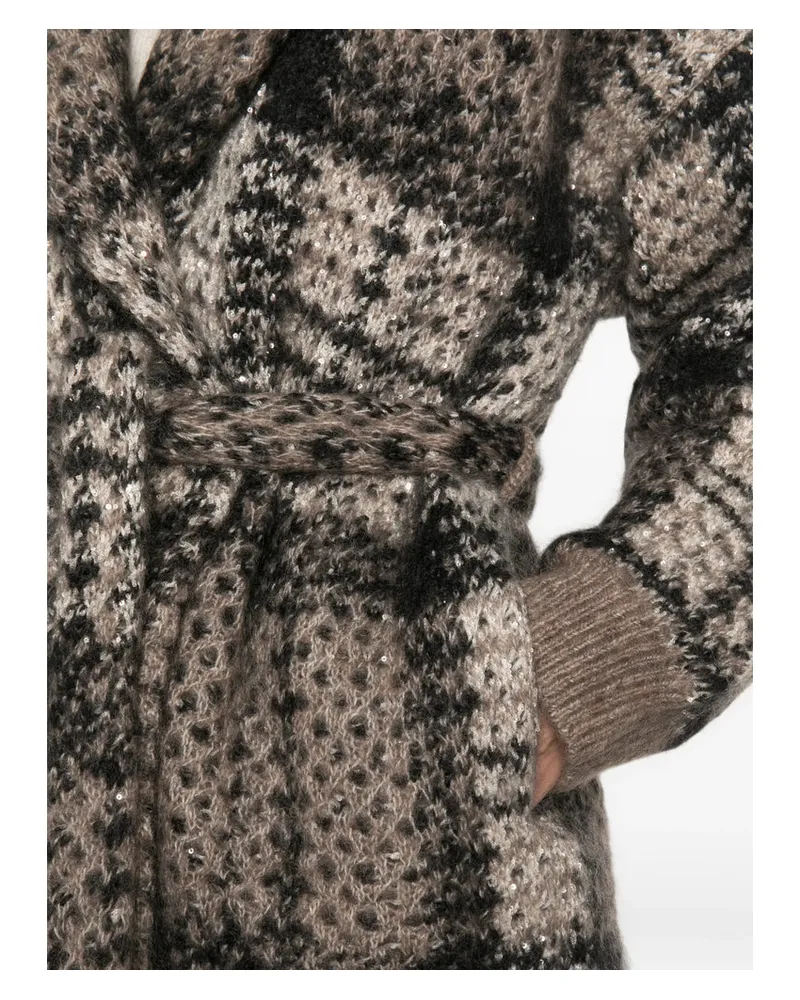 Brunello Cucinelli Cardigan — Brown 