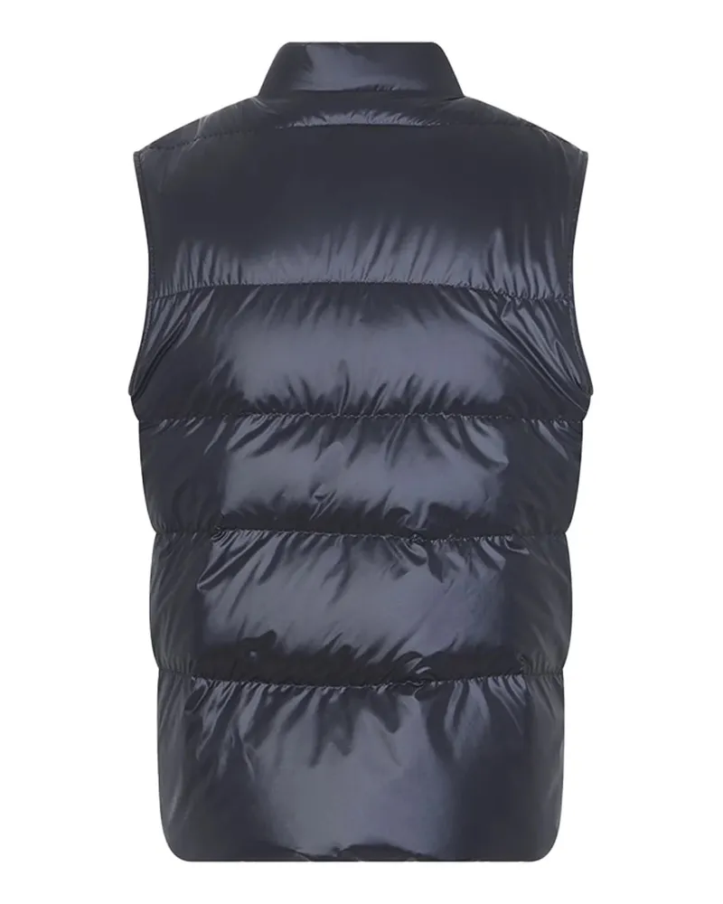 Moncler Down Vest — Navy Navy