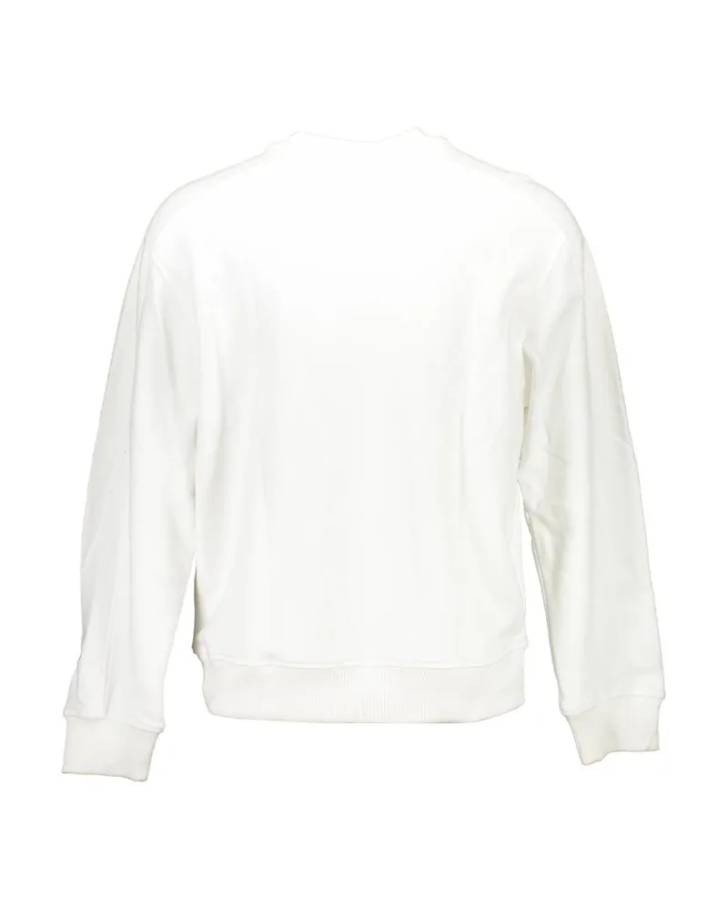 Calvin Klein Cotton Logo Sweatshirt — White White