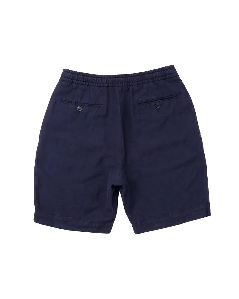 Officine Generale Phil Shorts — Navy Navy