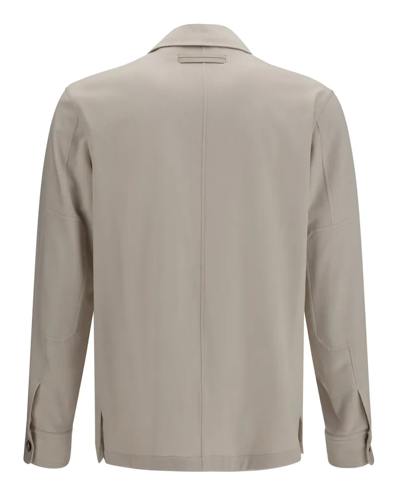 Ermenegildo Zegna Men's Cashmere Jacket 054 Kashmir-Capra Hircus Kashmir/capra Beige